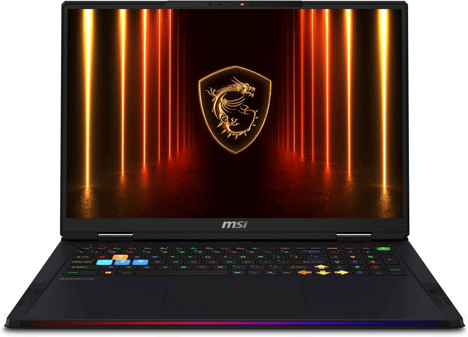 MSI Raider 18 HX AI 18" QHD+ IPS 240Hz Display; Gaming Laptop - Intel Core Ultra 9 285HX 2.1GHz; NVIDIA GeForce RTX 5080 16GB GDDR7; 64GB DDR5-5600 RAM; 2TB NVMe M.2 SSD; 2.5Gb LAN, 2x2 WiFi 7