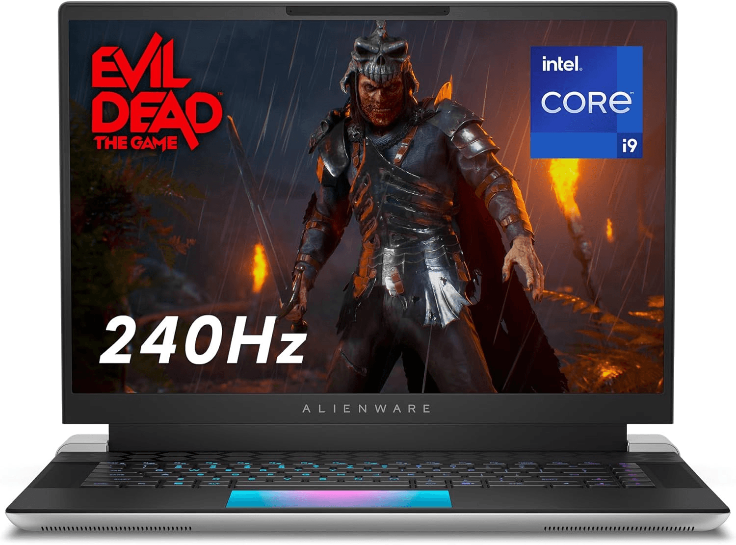 Alienware X16 R1 Gaming Laptop - 16-inch QHD+ 240Hz 3ms Display, Core i9-13900HK, 32GB LPDDR5 RAM, 1TB SSD, NVIDIA GeForce RTX 4080 12GB GDDR6, Windows 11 Home, Premium Support - Lunar Silver