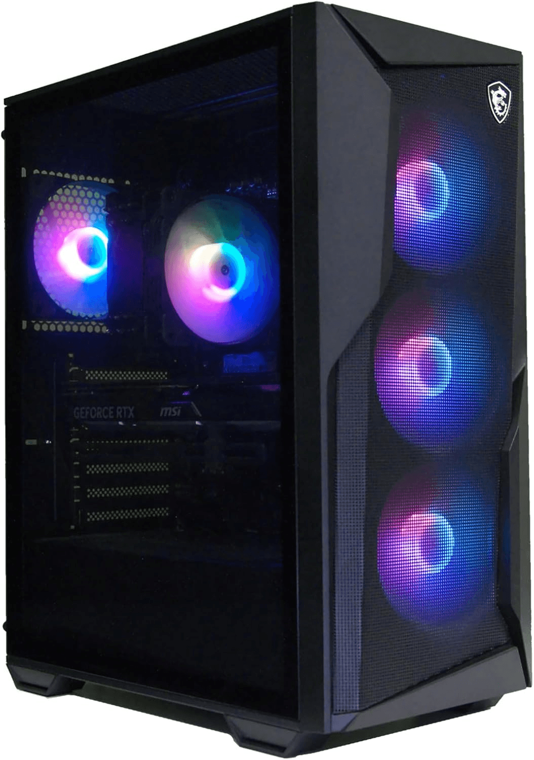 MSI Codex R2 Gaming Desktop: Intel Core i7-14700F, Geforce RTX 5060Ti 16G, 32GB DDR5, 2TB M.2 NVMe SSD, 650W 80+ Gold PSU, WiFi 7, Windows 11 Home: B14NVN7-440US