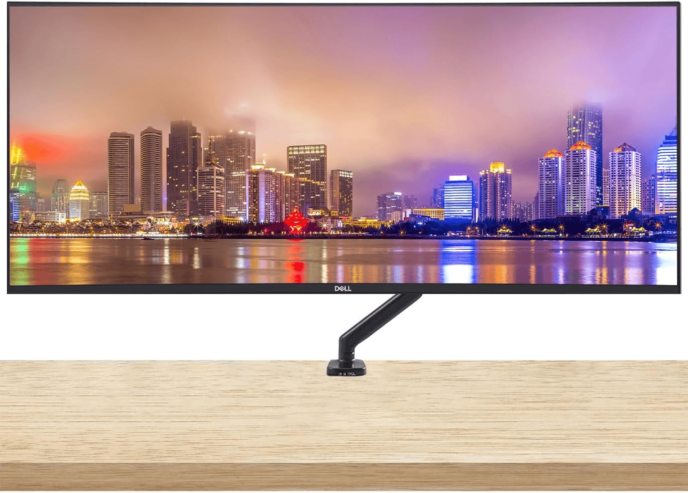 Dell U3824DW Curved 38-inch 1600P 2K WQHD+ 60Hz 5ms UltraSharp Monitor, Full Dock, IPS, HDMI, DisplayPort, USB Hub, USB-C, Ethernet, Speakers, and Desk Mount Monitor Stand