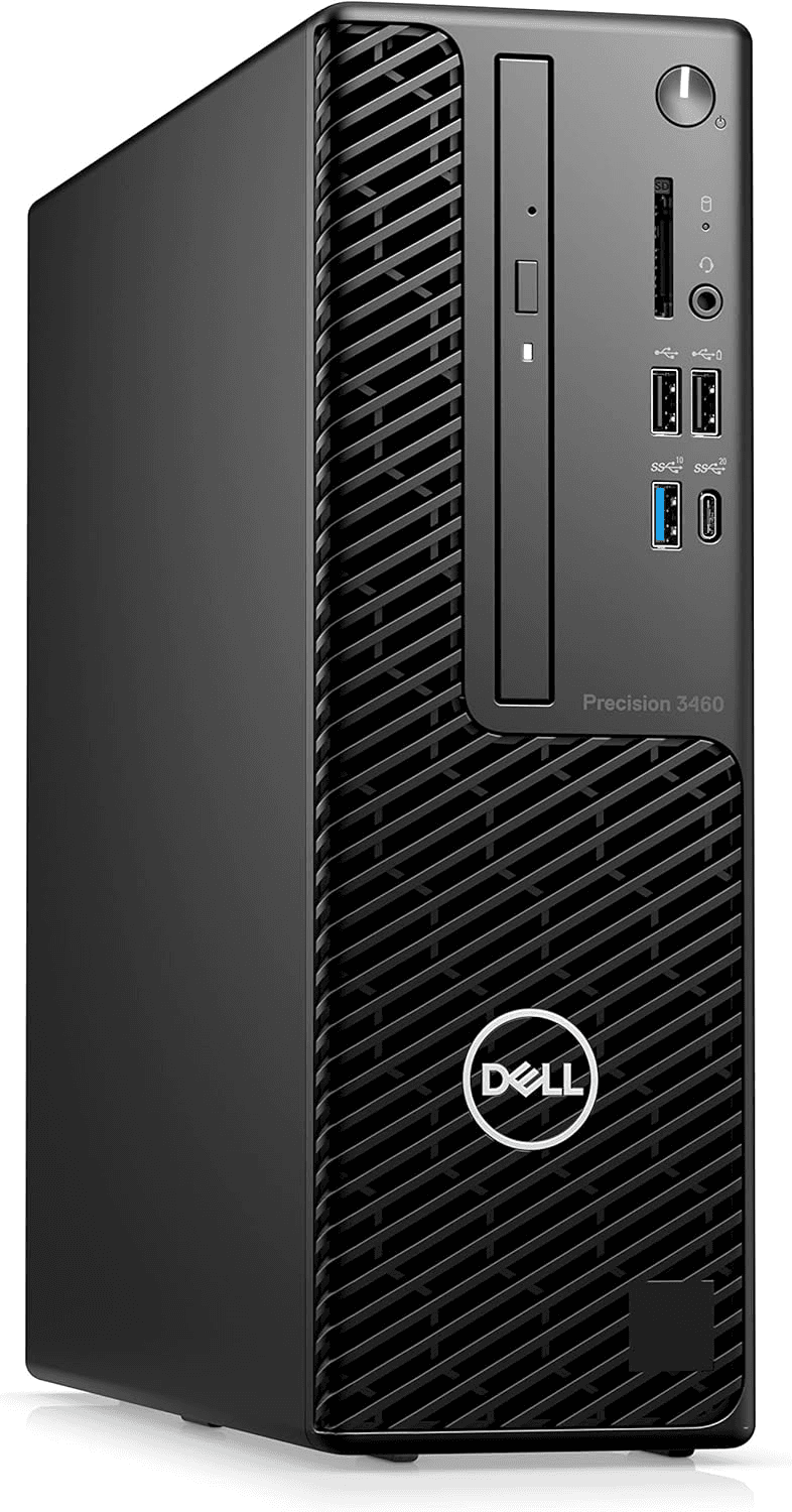 Dell Precision 3000 3460 Workstation - Intel Core i5 Hexa-core (6 Core) i5-12500 12th Gen 3 GHz - 16 GB DDR5 SDRAM RAM - 256 GB SSD - Small Form Factor - Black