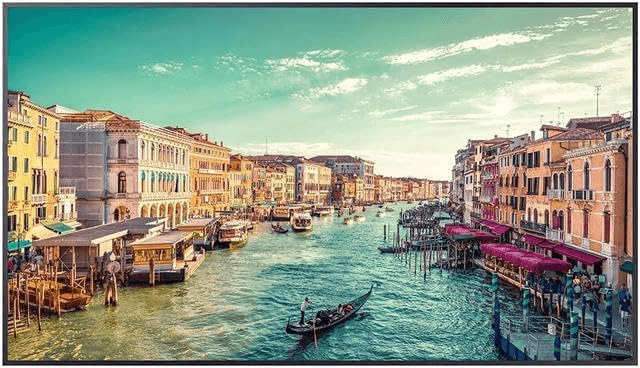 Samsung QB98T-B Signage Display - 98" Black Large Format Display 4K UHD 350 cd/m2