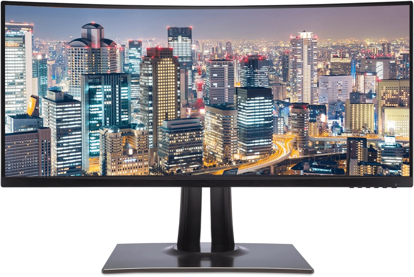 ViewSonic VP3481A 34-inch 3440 x 1440 100Hz 5ms UWQHD IPS Ultrawide Premium Monitor Bundle with Dock, ColorPro, Ethernet, HDMI, DisplayPort, USB-C
